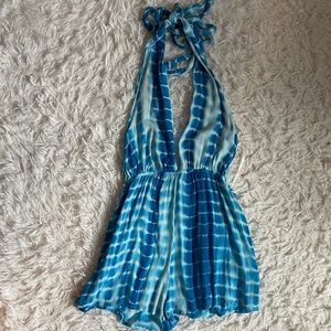 tie dye romper